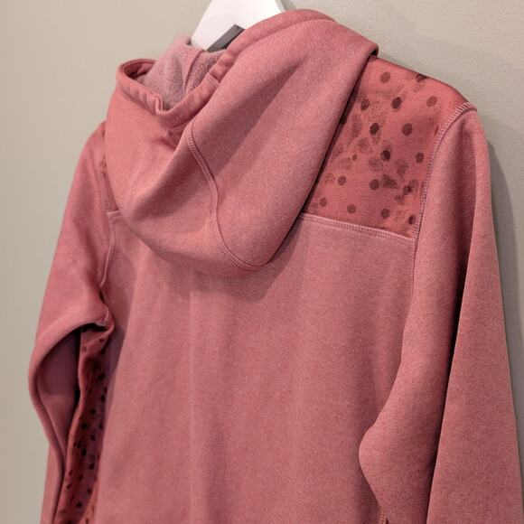 Burton Oak Pullover Hoodie Pink Kangaroo Pocket Ski Snowboard Casual - Size M - Picture 4 of 8